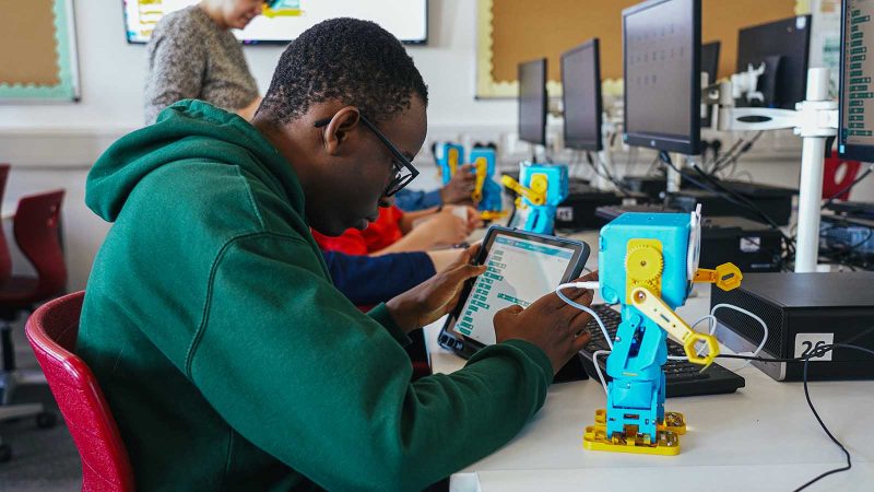 Marty encouraging engagement in CS education.